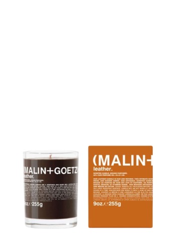malin+goetz fragancia unisex leather candle - cs61109 260g