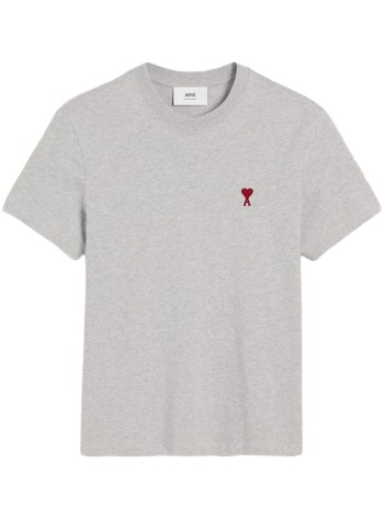 ami t-shirt mants classic red - bfuts035724 0951