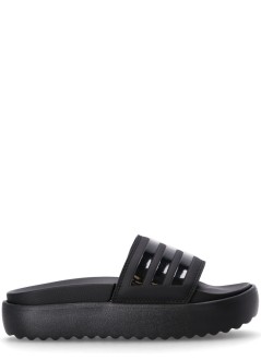 adidas originals beach womanadilette platform - hq6179 cblack cblack cblack