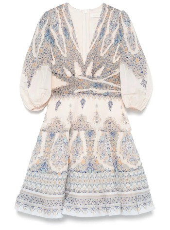 Pleated Mini Dress