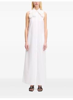 karl lagerfeld dress womanflower shirt dress - a2w13004 100