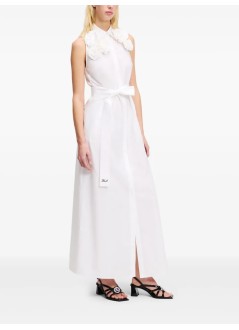 karl lagerfeld dress womanflower shirt dress - a2w13004 100