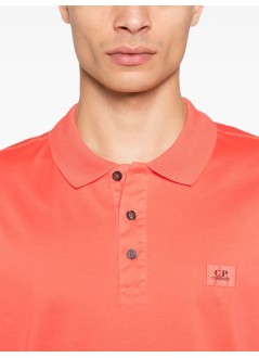 c.p.company polo man70/2 mercerized jersey polo - 18cmpl091a006374g 547