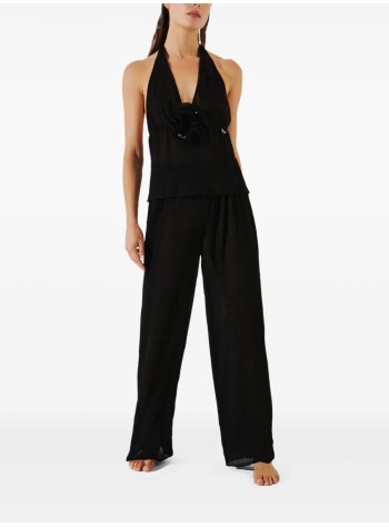 karl lagerfeld camiseria mujer karl dna plisse halter top - a2w46007 dw1 2