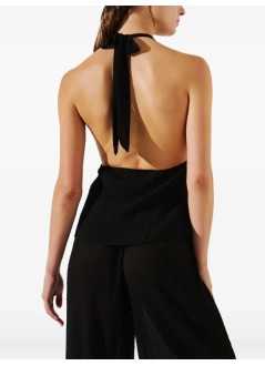karl lagerfeld camiseria mujer karl dna plisse halter top - a2w46007 dw1