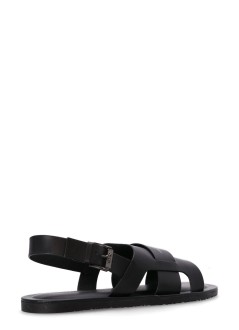 karl lagerfeld sandalia hombre kastor iii sling sandal - kl70225 000