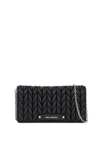 karl lagerfeld crossbody womank pillow crossbody wallet - a2w32027 1av