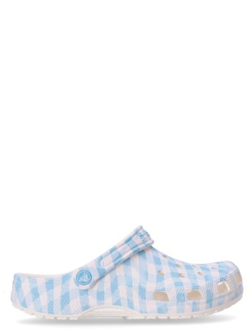 crocs clog womanclassic gingham clog - 211006 165