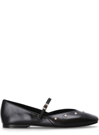 Leather Flat Ballerinas