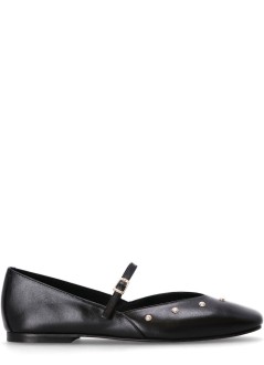 kotris sandals bailarina mujer leather flat ballerinas - w21005 black