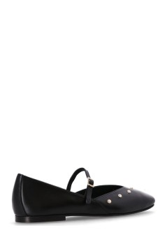 kotris sandals bailarina mujer leather flat ballerinas - w21005 black