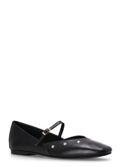 kotris sandals bailarina mujer leather flat ballerinas - w21005 black