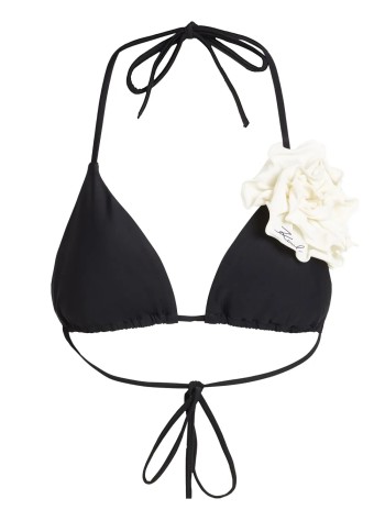 karl lagerfeld bikini sujetador mujer karl dna flower triangle top - a2w46056 dw1