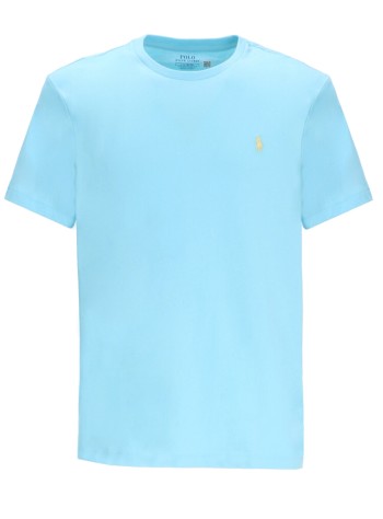polo ralph lauren camiseta hombre sscncmslm2-short sleeve-t-shirt - 710671438407 aqua blue c1382