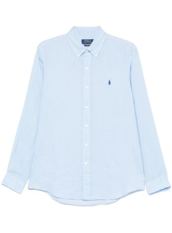polo ralph lauren camiseria hombre cubdppcs-long sleeve-sport shirt - 710966294008 office blue
