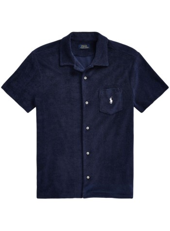 polo ralph lauren camiseria hombre ssfbm7-short sleeve-sport shirt - 710899170001 newport navy