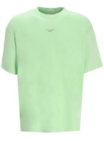 drôle de monsieur t-shirt manle t-shirt slogan classique - gts202co002lgn light green