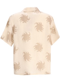 oas camiseria hombre hazel ember girona linen shirt - 700410 hazel