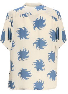 oas camiseria hombre sky ember viscose shirt - 700559 sky