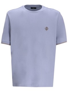 herno t-shirt mant-shirt in piquet - jg000230u54005 9026
