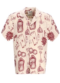 oas camiseria hombre cantina cuba linen shirt - 701205 cantina