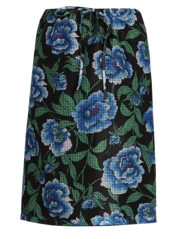 Kenzo Peonies Knee Skirt