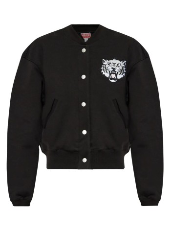 Kenzo Happy Tiger Embroidered Teddy Jacket