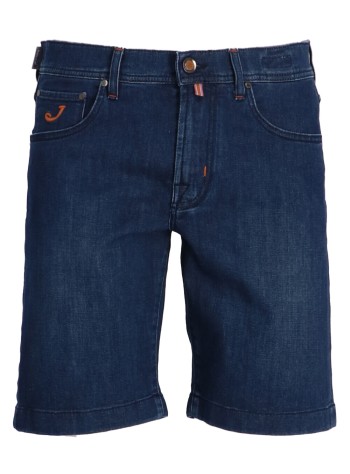 jacob cohen pantalon corto hombre bermuda 5 pkt slim fit nicolas stone - jumoe001s2851 100d