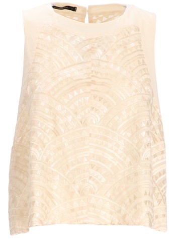 greek archaic kori top womantop new triangle sleeveless - s25k340662 21104