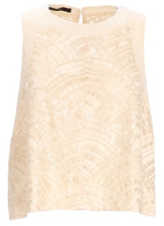 greek archaic kori top mujer top new triangle sleeveless - s25k340662 21104