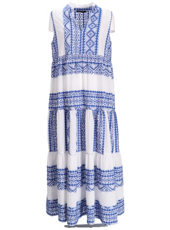 greek archaic kori dress womandress long classic triangle sleeveless - s25k330881 2105