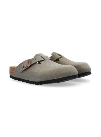 birkenstock zueco hombre boston kids bfbc stone - 1029357 stone
