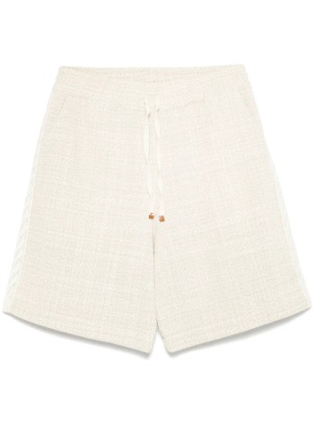 drôle de monsieur short pant manle short tweed - gbs158co186bg beige
