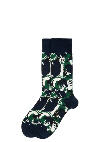 aape by a bathing ape socks manaape  basic socks - aapsom4293xxo nym