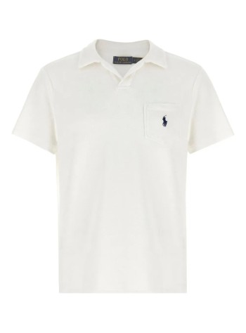 polo ralph lauren polo hombre ssjohnnym1-short sleeve-polo shirt - 710945245003 white