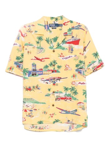 polo ralph lauren camiseria hombre clady1pksss-short sleeve-sport shirt - 710964796001 6705 on holiday bear