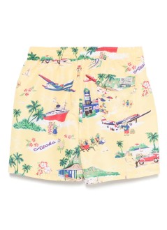 polo ralph lauren trunk hombre traveler-mid-trunk - 710963324002 on holiday bear