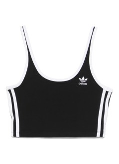 adidas originals top mujer 3s bra top - jd4612 black white