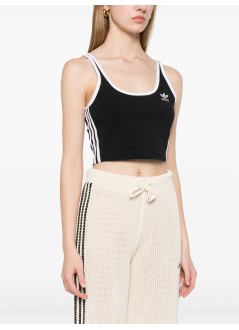 adidas originals top mujer 3s bra top - jd4612 black white