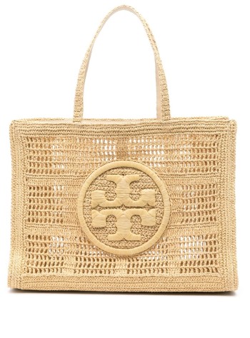 tory burch handbag mujer ella hand crocheted large tote - 151277254 254