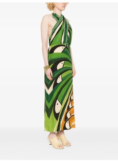farm rio vestido mujer toucan tree green dress - 331968 25129