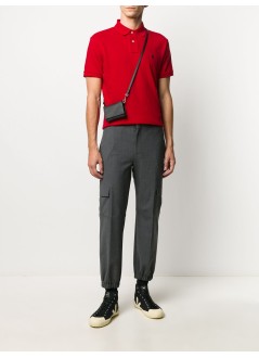 polo ralph lauren polo hombre basic mesh ssl knit - 710666998003 rl2000 red
