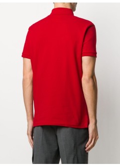 polo ralph lauren polo hombre basic mesh ssl knit - 710666998003 rl2000 red