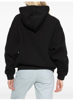 kenzo sweater womankenzo peonies embroidered oversize hoodie - ff52sw1824mb 99j