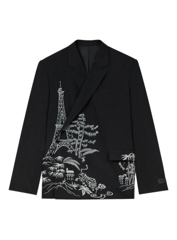 kenzo outerwear mankenzo paris jungle wrap kimono tailored jacket - ff55ve1429ri 99