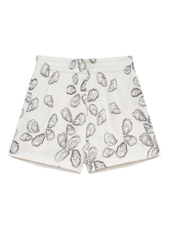anine bing short pant womankam short - a0511007mtl24 multi