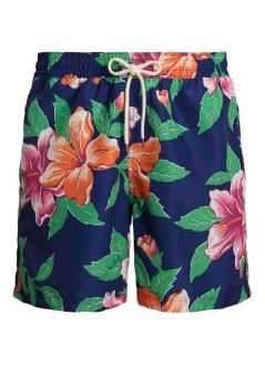 polo ralph lauren trunk mantraveler-mid-trunk - 710963321001 iconic hibiscus navy