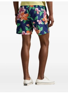 polo ralph lauren trunk mantraveler-mid-trunk - 710963321001 iconic hibiscus navy