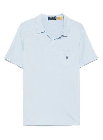 polo ralph lauren polo hombre ssjohnnym10-short sleeve-polo shirt - 710964512004 office blue