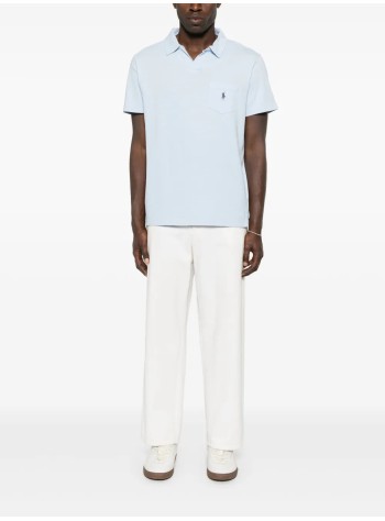 polo ralph lauren polo manssjohnnym10-short sleeve-polo shirt - 710964512004 office blue 2